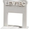 Lev-Tec Tile Leveling System 1/16" Clips 500pc Plastic Black-1
