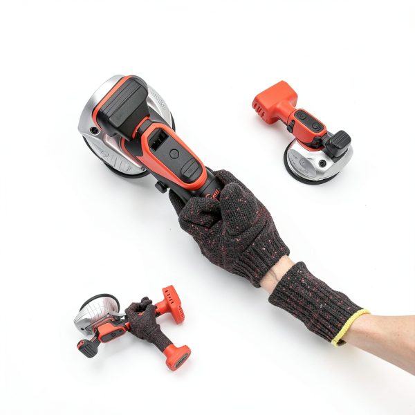 Tile Vibration Leveling Machine TOOVEM Cordless 8‑Speed 5‑Inch Suction-6