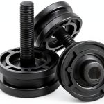 Tile Saw Roller Assembly 3Pcs CANIPHA for Ridgid R4030 R4031-0